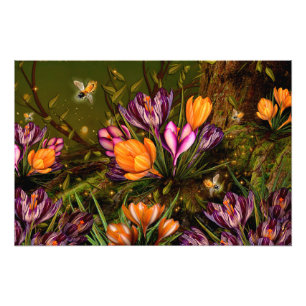 Saffron Crocus Photo Print