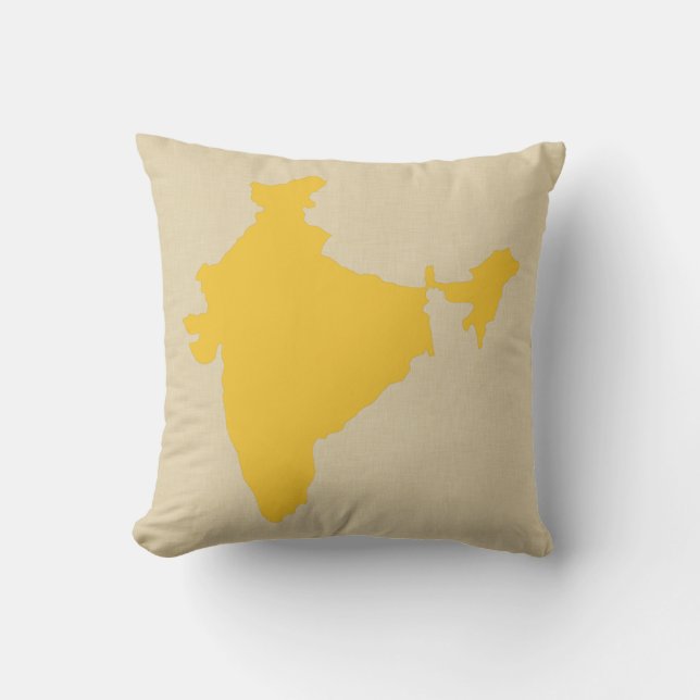 Saffron Spice Moods India Cushion (Front)