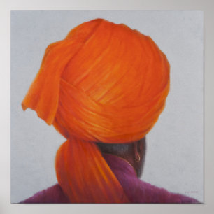 Saffron Turban 2014 Poster