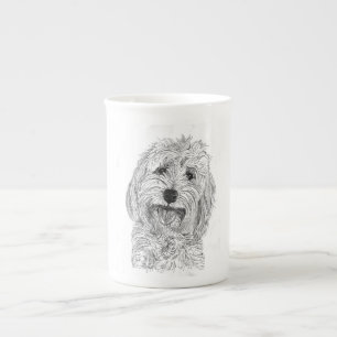 Saffy the Cockapoo White China Mug