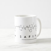 Safiya peptide name mug (Front Right)