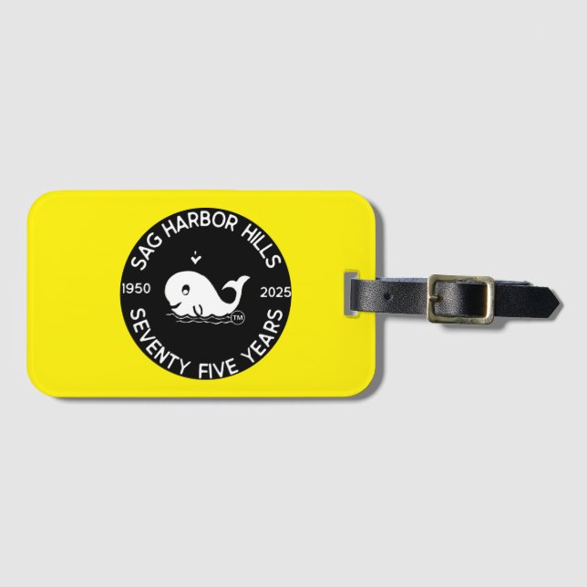 SAG 75TH LUGGAGE TAG (Front Horizontal)