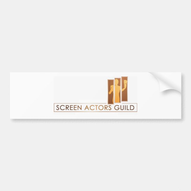 SAG BUMPER STICKER (Front)
