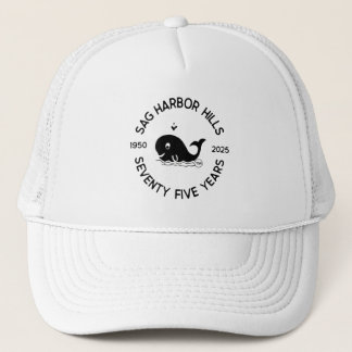 SAG HARBOR HILLS 75TH TRUCKER CAP