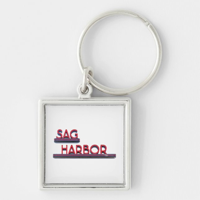 Sag Harbour Cinema Key Chain (Front)