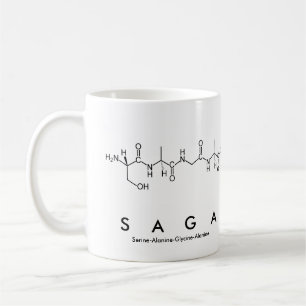 Saga peptide name mug