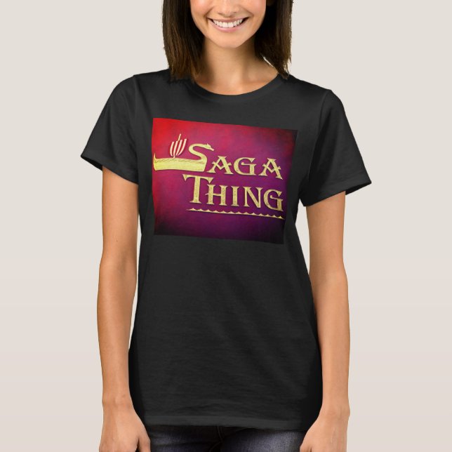 Saga Thing Logo T-Shirt (Front)