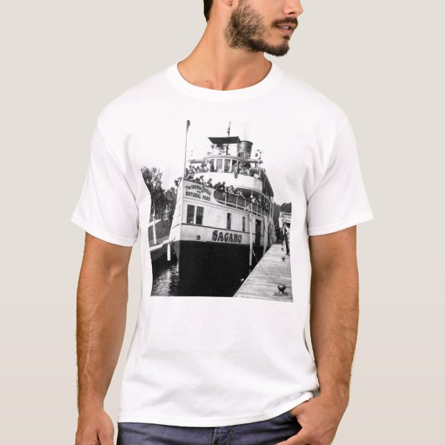 Sagamo at Port Carling PhotoCard T-Shirt (Front)
