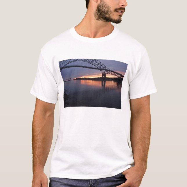 Sagamor Bridge over Cape Cod canal, 2 T-Shirt (Front)