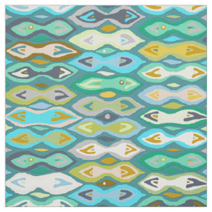 Sagar ikat fabric