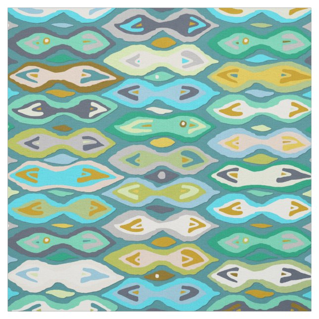 Sagar ikat fabric (Swatch)