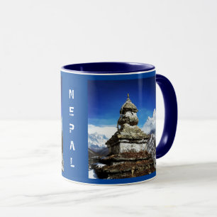 Sagarmatha - Nepal, views on Everest, Ama Dablam Mug