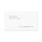 Sage and Aqua Sand Dollar Business Cards