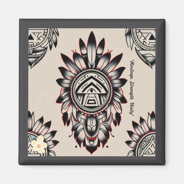 "Sage and Spirit" Magnet (Front)