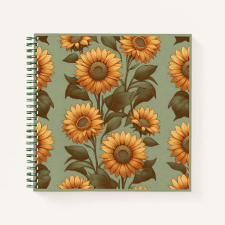 Sage and Sunflowers II Notebook