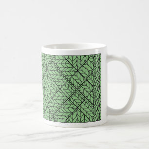 SAGE ARGYLE KNIT White Mug