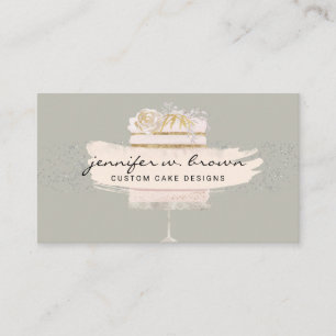 Sage Cake Decorating Studio Business Card