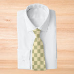 Sage Checkerboard Tie<br><div class="desc">Sage Checkerboard</div>