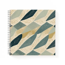 Sage Coastal Batik Parang Inspired Geometric