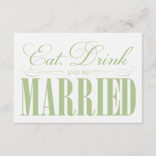 Sage Eat, Drink & Be Married   Enclosure