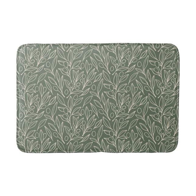 Sage Garden Bath Mat (Front)