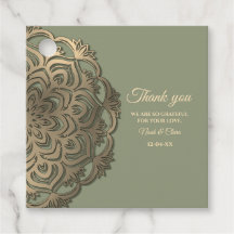 Sage Green and Gold Wedding with Elegant Luxury
