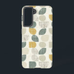 Sage Green Boho Abstract Samsung Galaxy Case<br><div class="desc">Beautiful design representing an abstract boho shapes creating stunning simple pattern in shades of beige and sage green.</div>