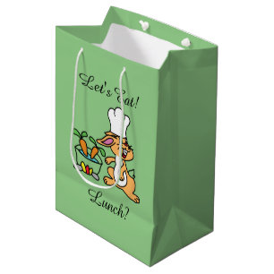 Sage Green Bunnie cook Lunch Bag