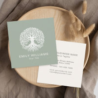 Sage Green Celtic Tree of Life Spiritual