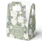 Sage Green Chinoiserie Birds Flowers Wedding