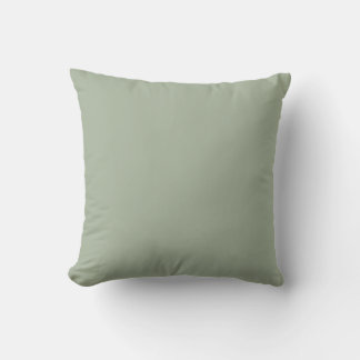 Sage Green Christmas Harmony Pillow