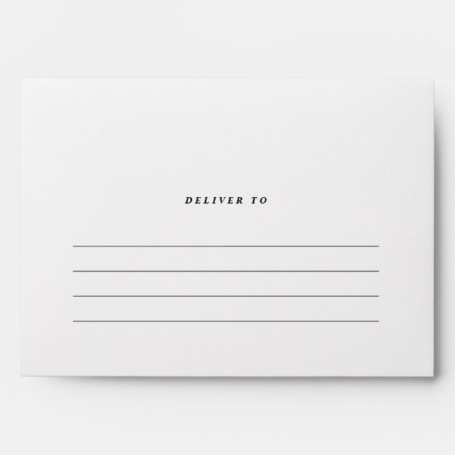 Sage green Christmas modern minimal botanical  Envelope (Front)