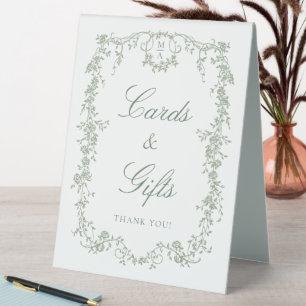 Sage Green Classic French Frame Cards & Gifts