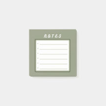 Sage green cute bullet points