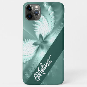 Sage Green Electric Blossom Custom Cell Phone Case