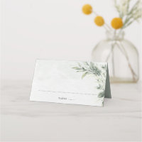 Sage Green Eucalyptus Minimalist Botanical Wedding