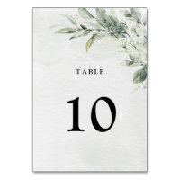 Sage Green Eucalyptus Minimalist Botanical Wedding