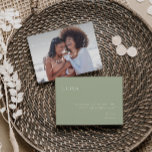 Sage Green | Faded Photo Bridesmaid Proposal Card<br><div class="desc">Introducing our stunning sage green | faded photo bridesmaid proposal card perfect for your simple modern boho spring celebration. Our elegant design includes a vibrant bright, pastel colour palette with a vintage chic calligraphy script. Whether you prefer a minimalist or classic style, our unique editable product offers luxury and elegance,...</div>