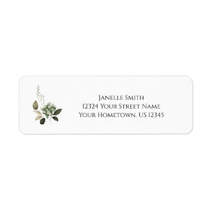 Sage Green Floral Wedding