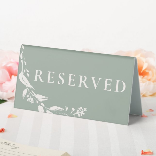 Sage Green Flowers Editable Reserved Wedding (In SItu (Wedding))