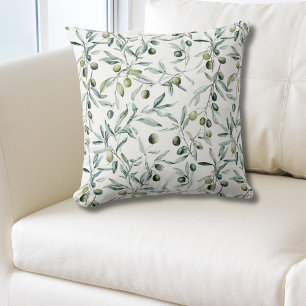 Sage Green French Country Olive  Cushion