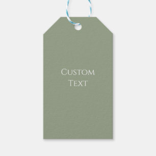 Sage Green Gift Tags