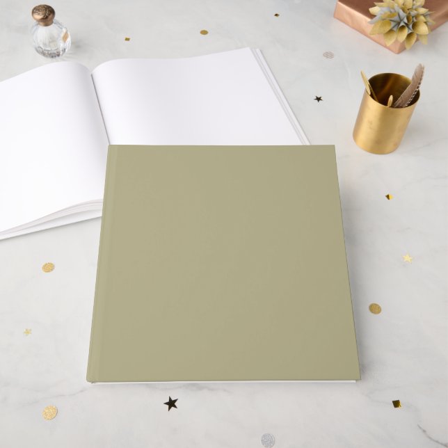 Sage Green Guest Book (Front Open)