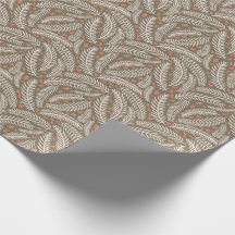 Sage Green Hand-drawn Christmas Pine Tree Leaf