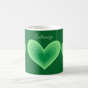 Sage Green Heart Thunder_Cove Coffee Mug