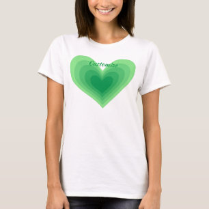 Sage Green Heart Thunder_Cove T-Shirt