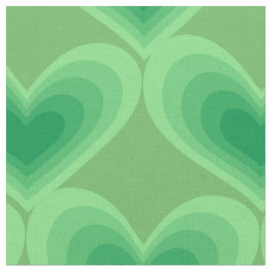 Sage Green Hearts Thunder_Cove Fabric