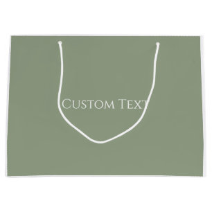 Sage Green Large Gift Bag