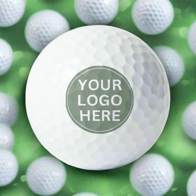 Sage Green Logo l Promotional Branded Business  Golf Balls (Creator Uploaded)