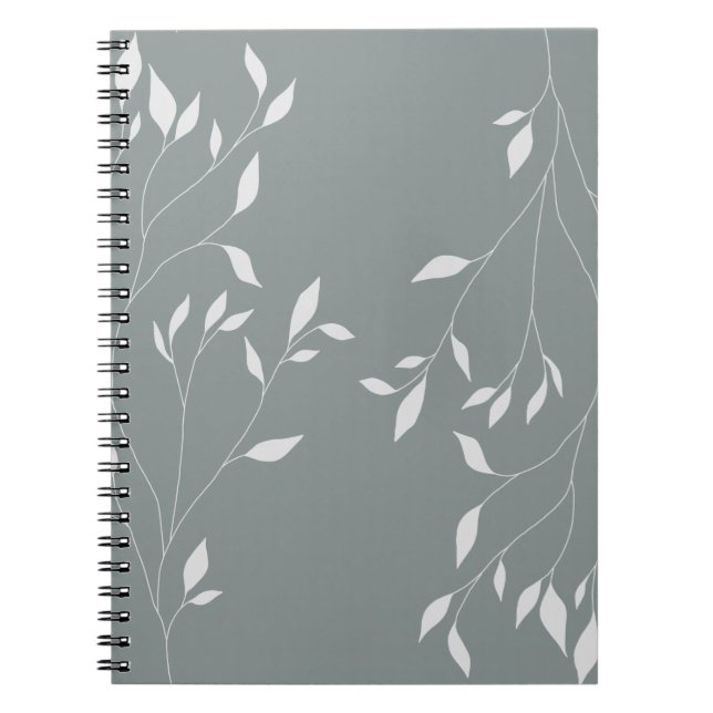 Sage Green Nature Notebook Back to school (Front)